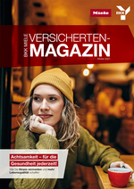 Cover des Versichertenmagazins vom Winter 2021